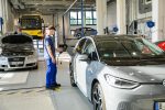 verschiede Schulungsfahrzeuge im AusBildungs-Campus